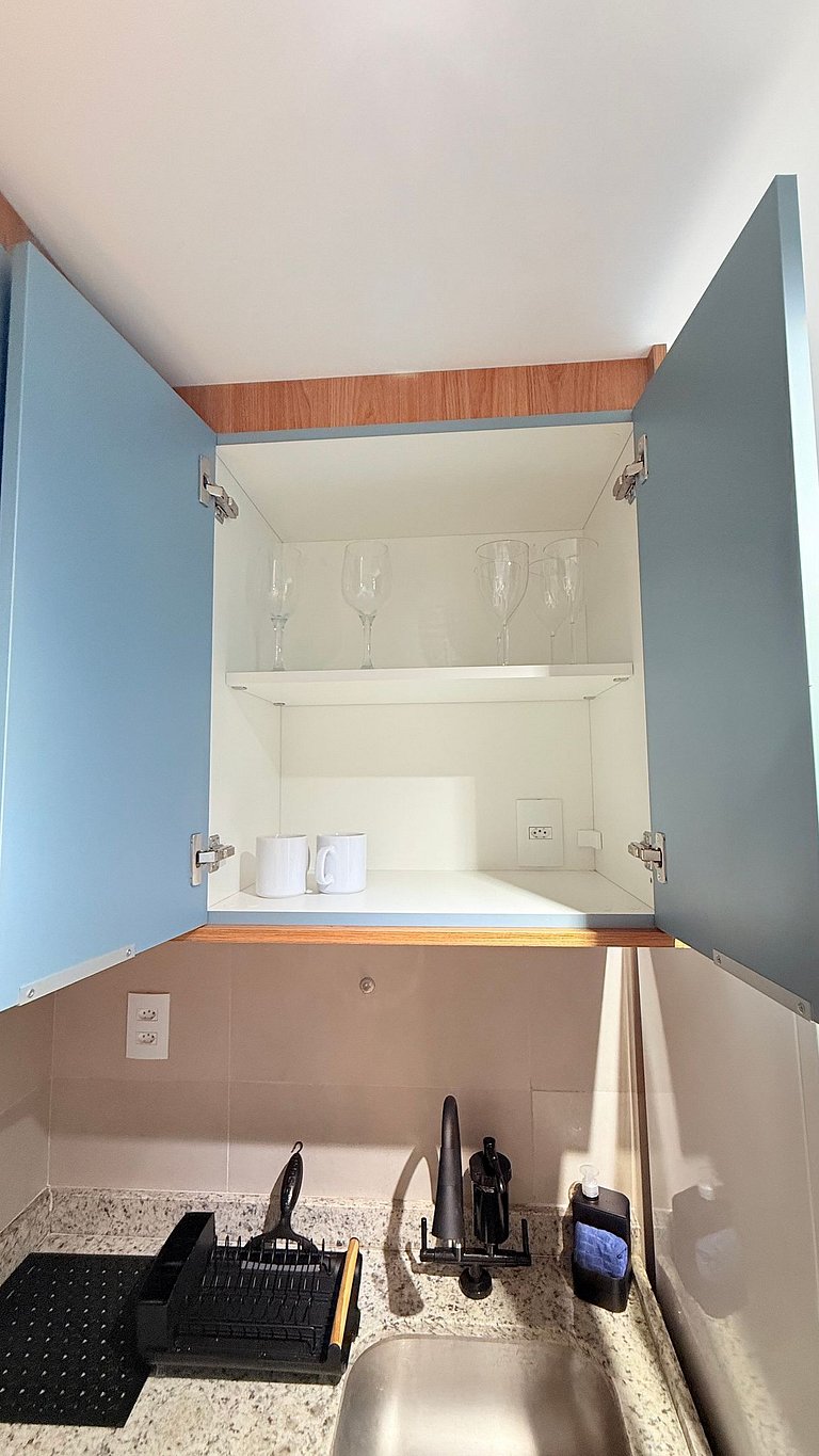 Apartamento elegante com vista para o mar - CL701