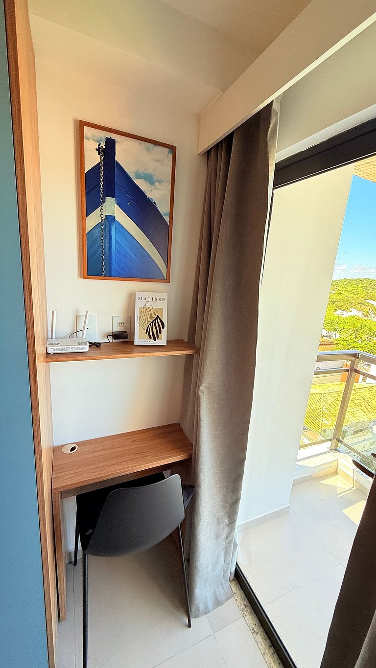 Apartamento elegante com vista para o mar - CL701