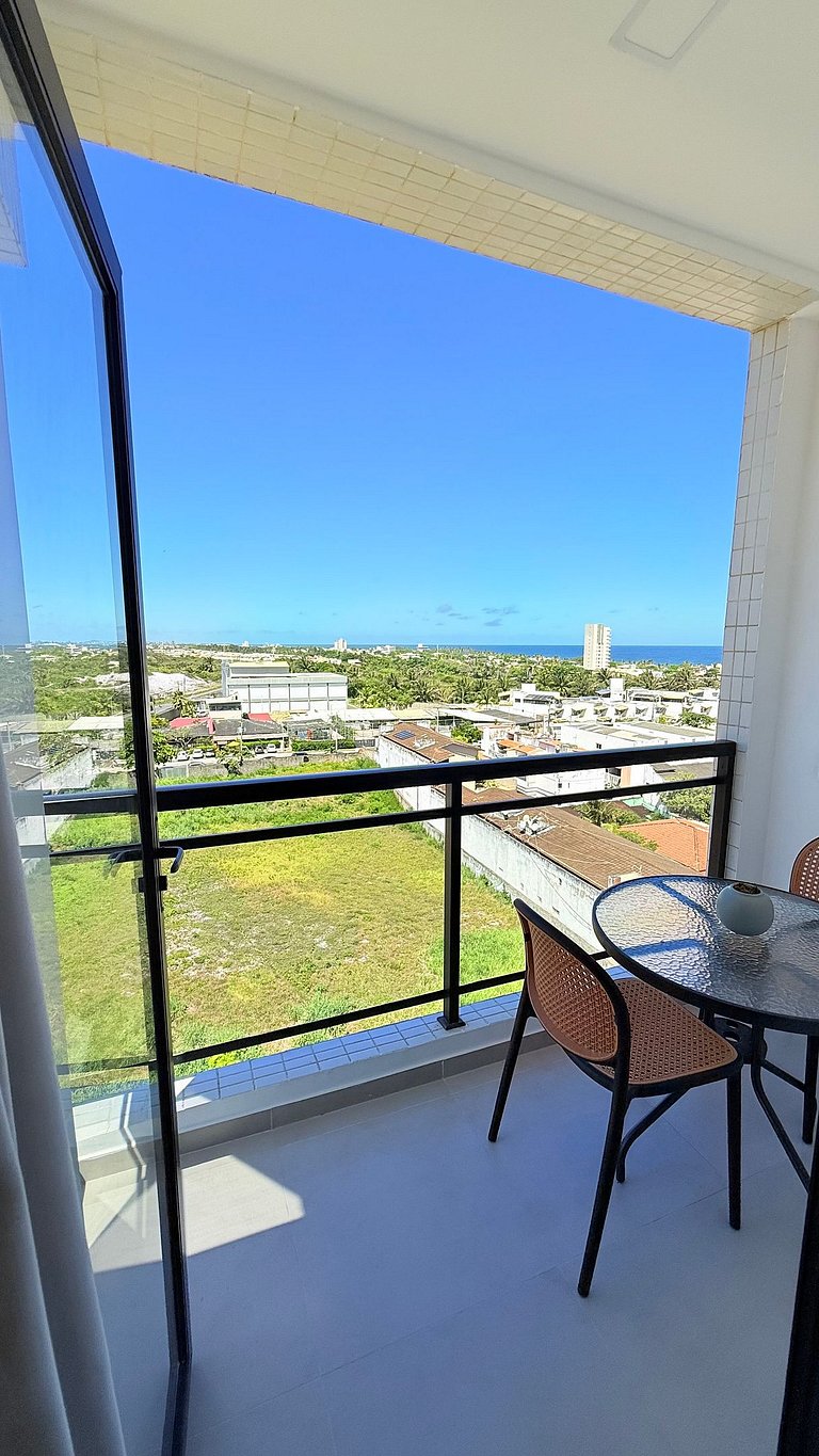 Apartamento elegante com vista para o mar - CL701
