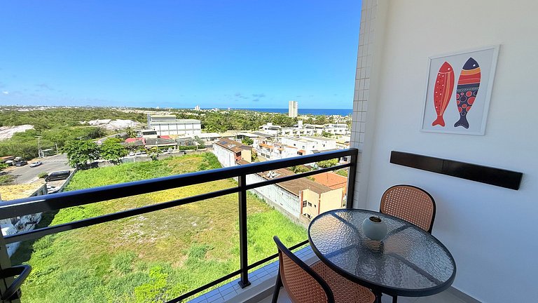 Apartamento elegante com vista para o mar - CL701