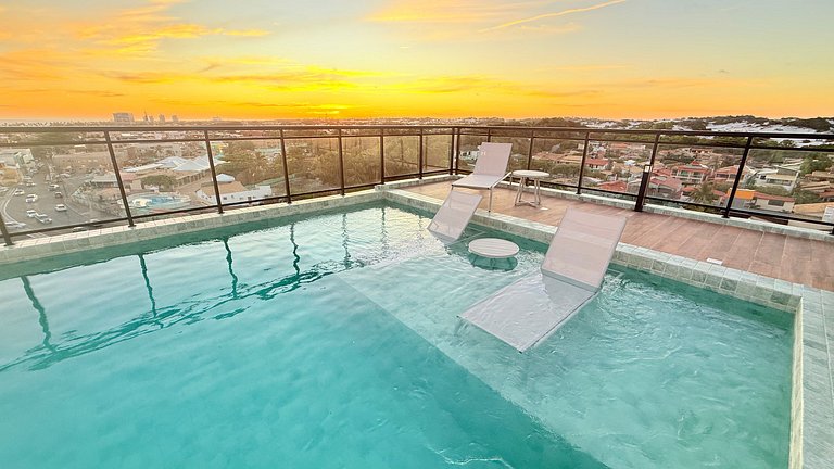 Estudio hermoso y acogedor con vista al mar - CL409