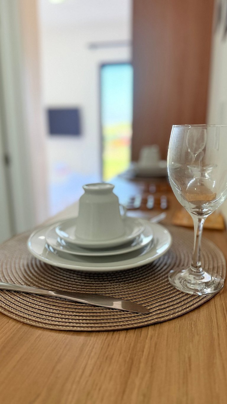 Studio lindo e aconchegante com vista mar - CL410