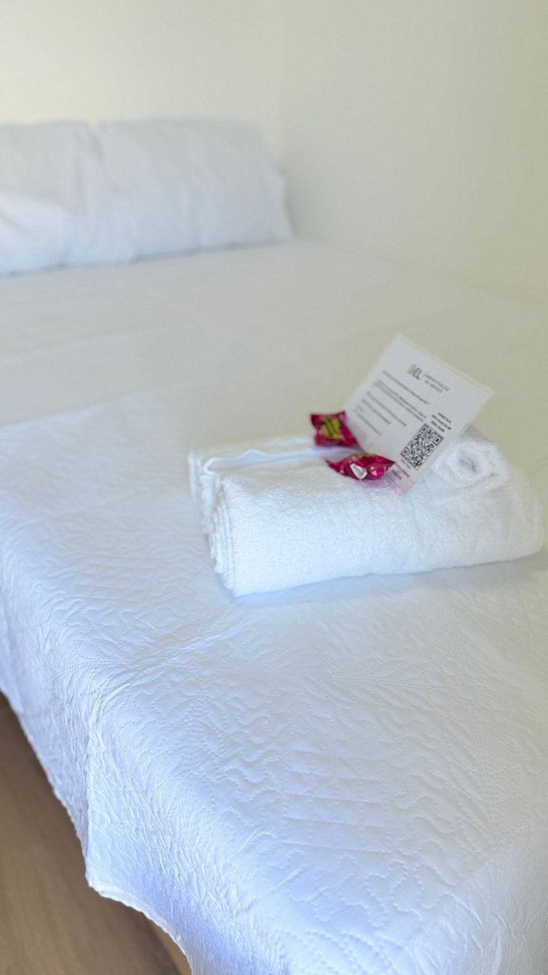 Studio residencial aconchegante no Concept Life Stella Maris