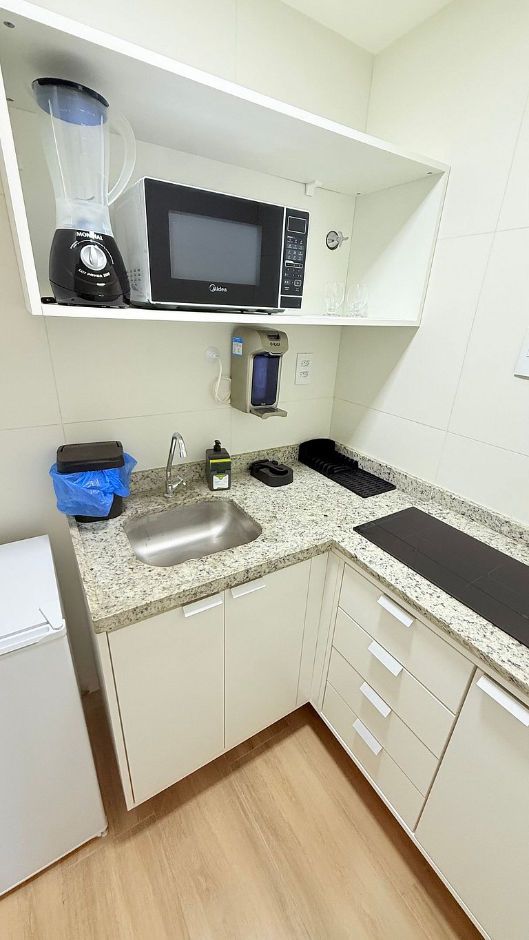 Studio lindo e aconchegante com vista mar - CL410