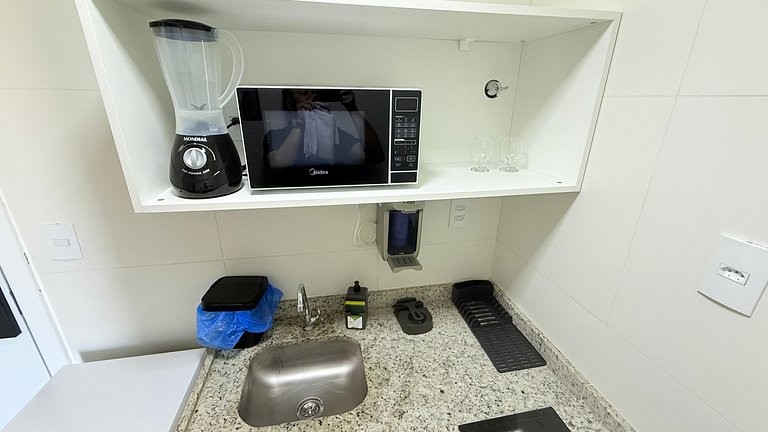 Estudio hermoso y acogedor con vista al mar - CL409