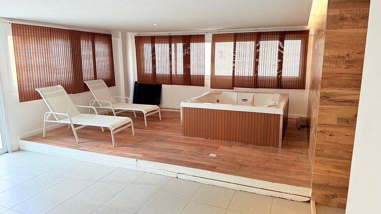 Charming apart with balcony steps from the Beach