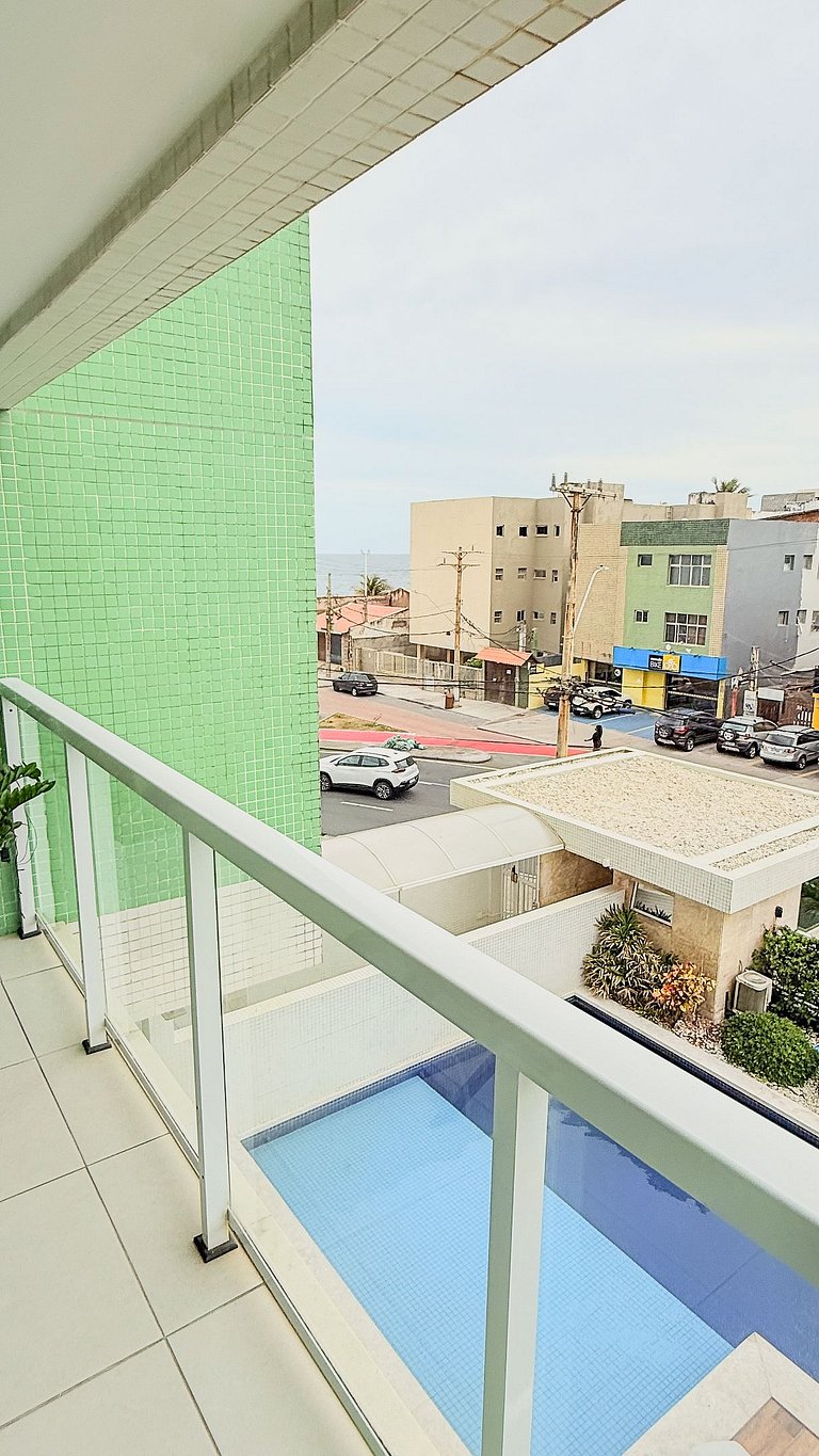 Apartamento 1 Quarto com Varanda no Atlântico Porto Residenc