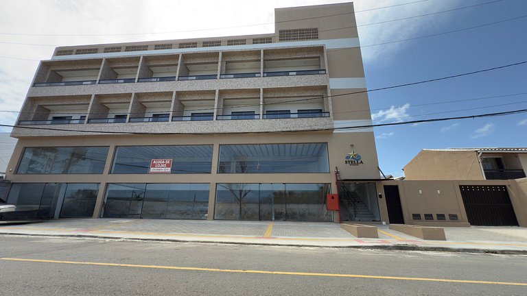 Estilo e leveza a 300m da praia - Stella Studio