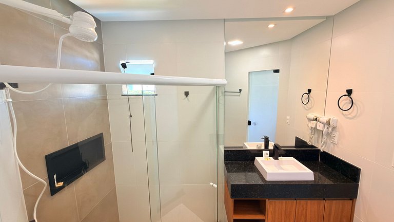 Estilo e leveza a 300m da praia - Stella Studio