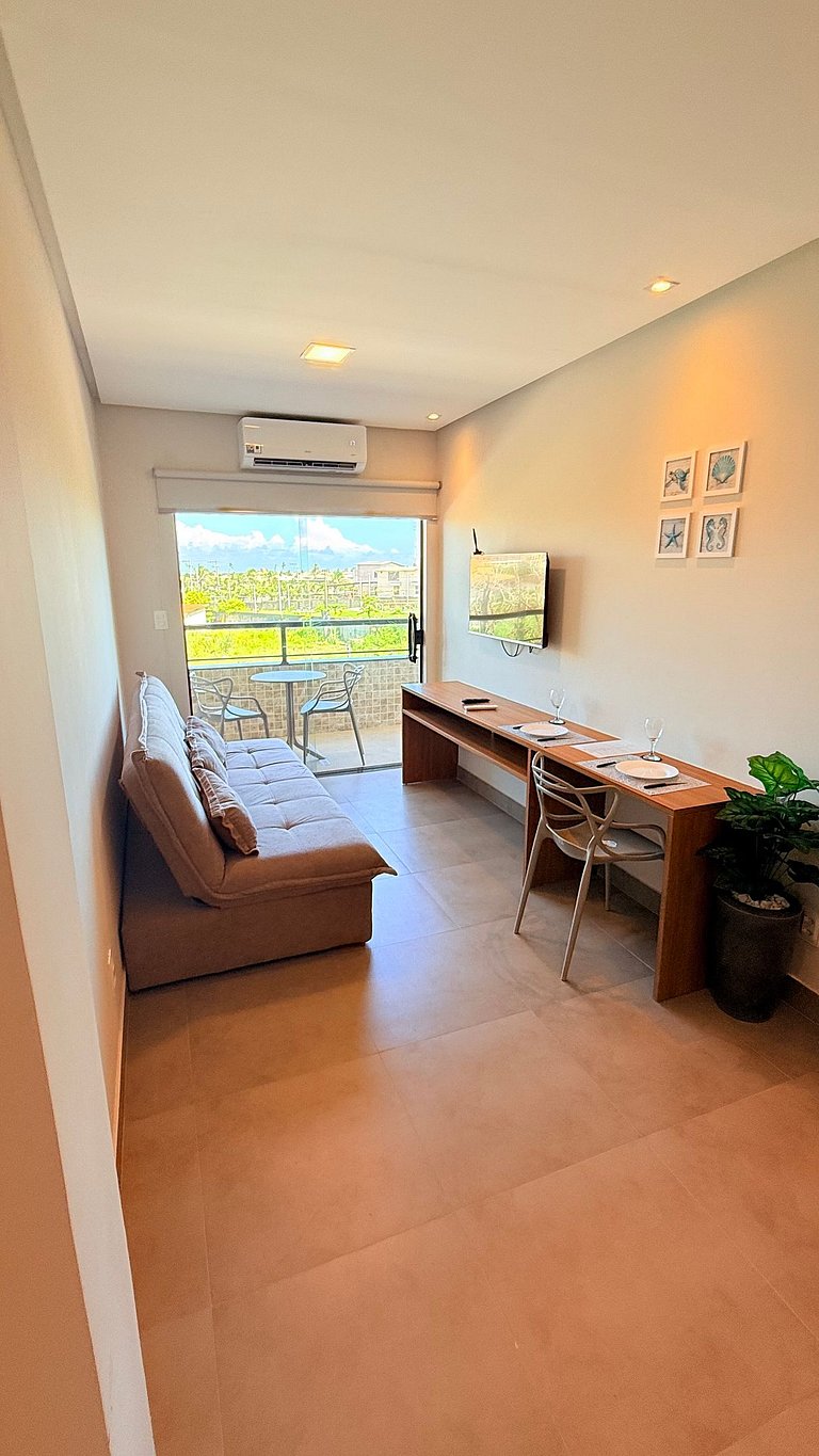 Estilo e leveza a 300m da praia - Stella Studio