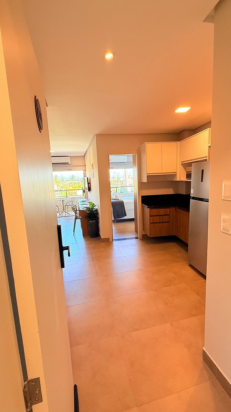 Estilo e leveza a 300m da praia - Stella Studio