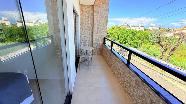 Estilo e leveza a 300m da praia - Stella Studio