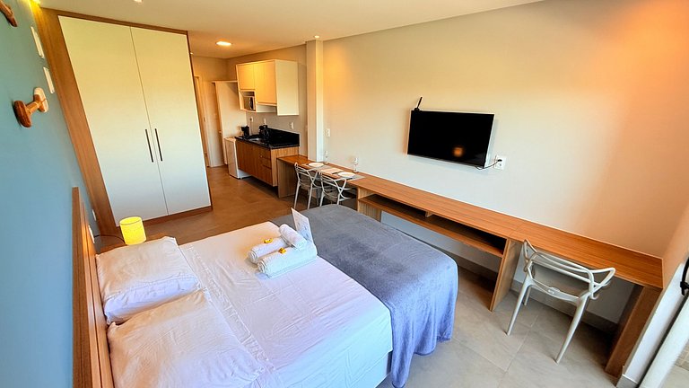 Estilo y ligereza a 300m de la playa Stella Studio