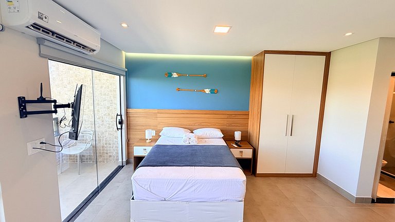 Estilo y ligereza a 300m de la playa Stella Studio