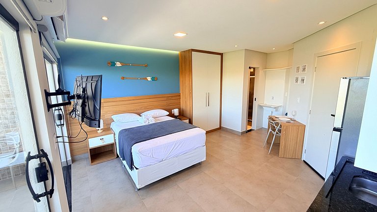 Estilo y ligereza a 300m de la playa Stella Studio