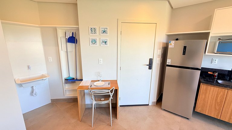 Estilo e leveza a 300m da praia - Stella Studio