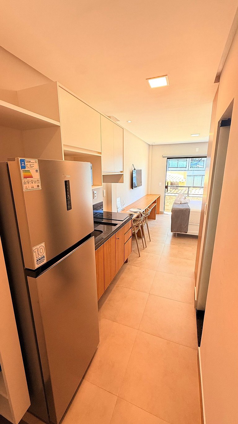 Estilo e leveza a 300m da praia - Stella Studio