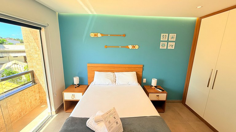 Style and lightness 300m from the beach