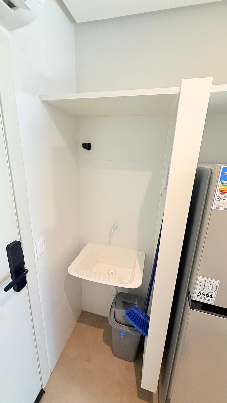 Estilo e leveza a 300m da praia - Stella Studio